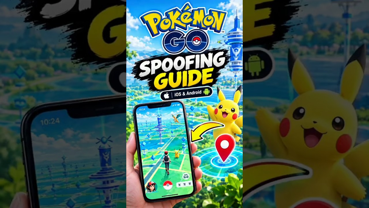 Best Pok&eacute;mon GO Spoofer | No PC Needed works on iOS & Android (2026 Guide)