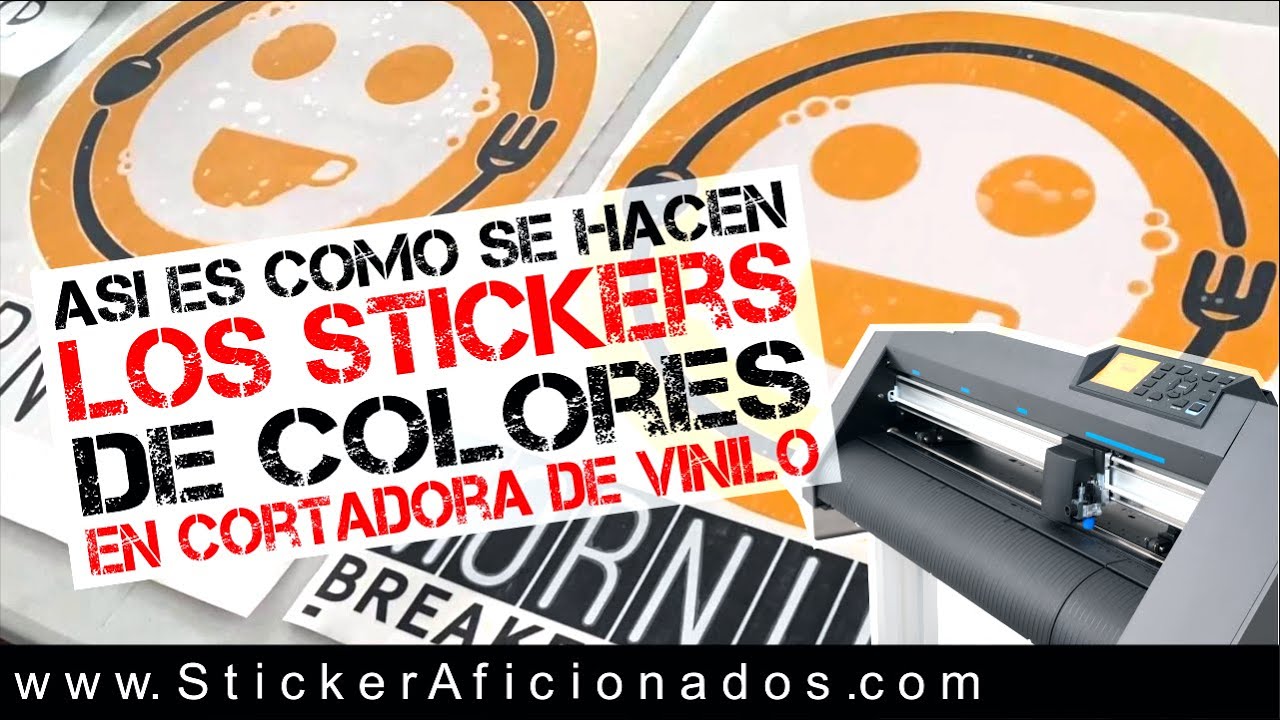 Como hacer un sticker de varios colores