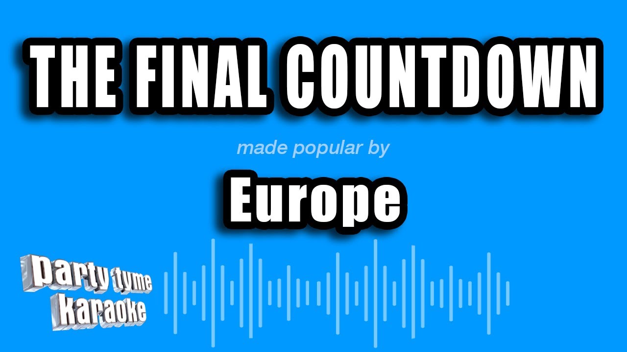 Europe - The Final Countdown (Karaoke Version)
