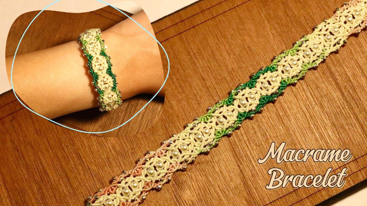 New Macrame Bracelet Tutorial: Relax & Create! 🌸
