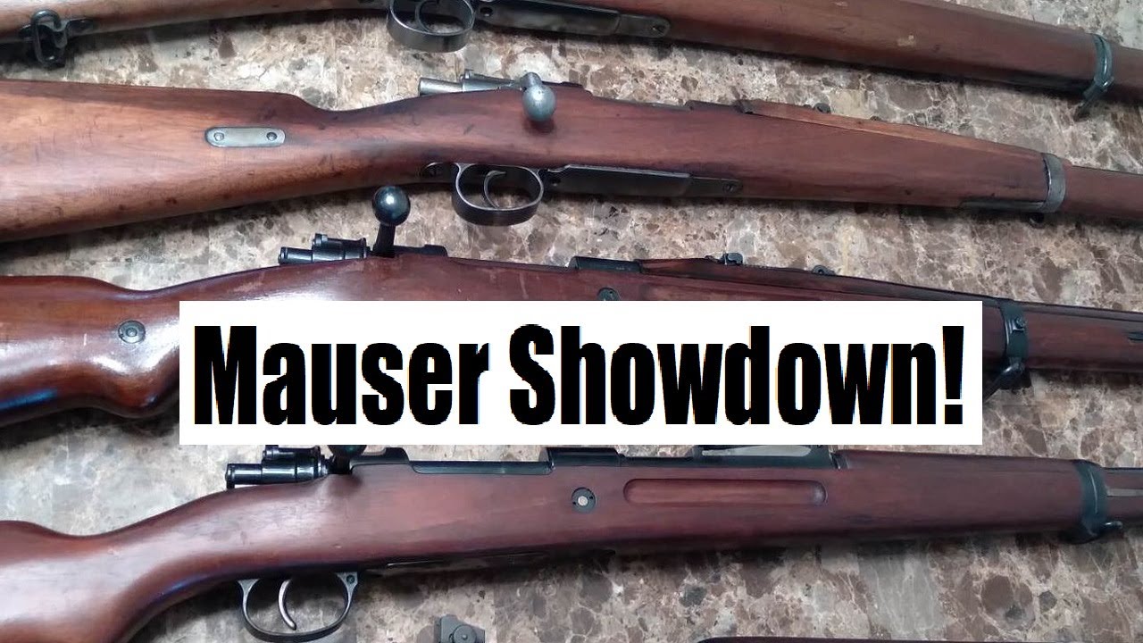 Kar98K vs VZ24 vs Mauser Model 98 Testing