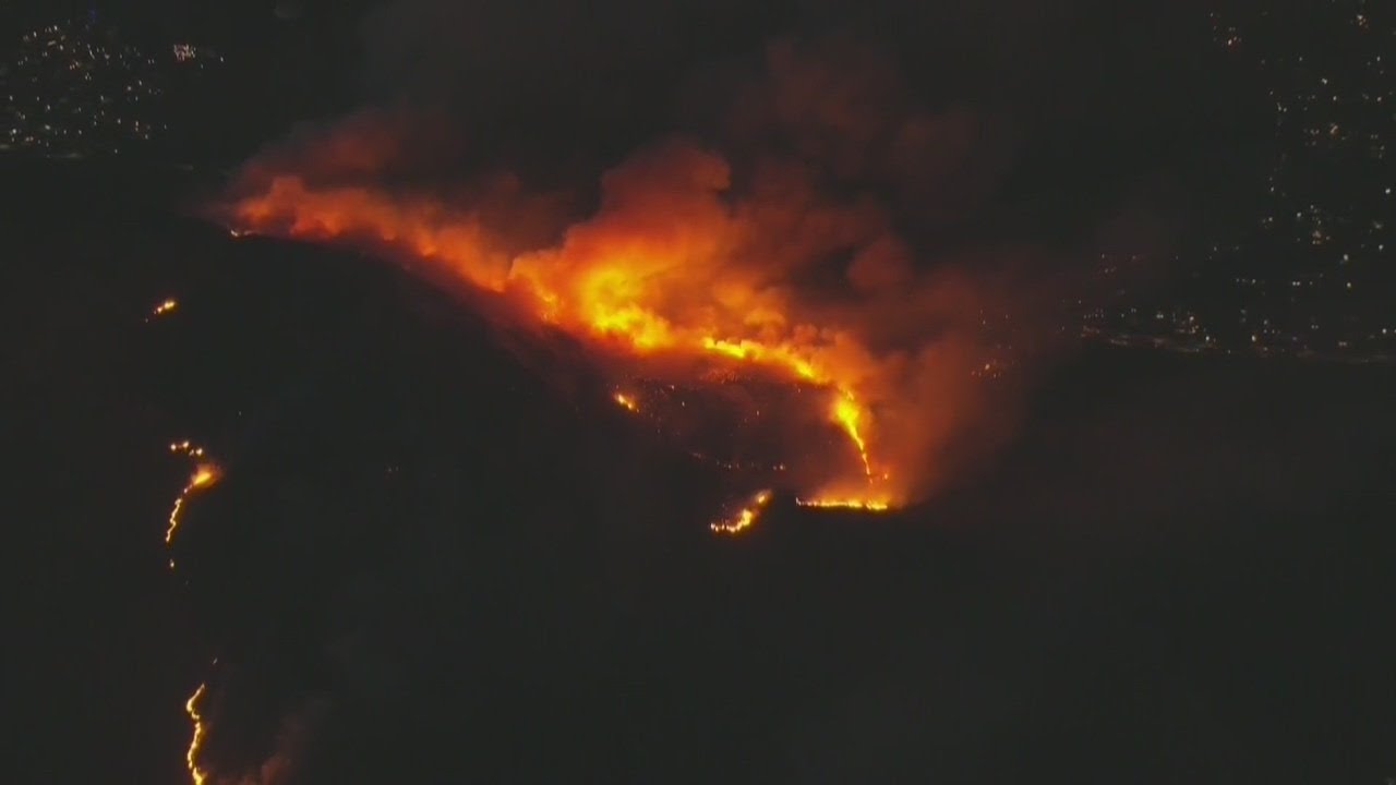 LIVE: Wildfire burns in Jurupa Valley