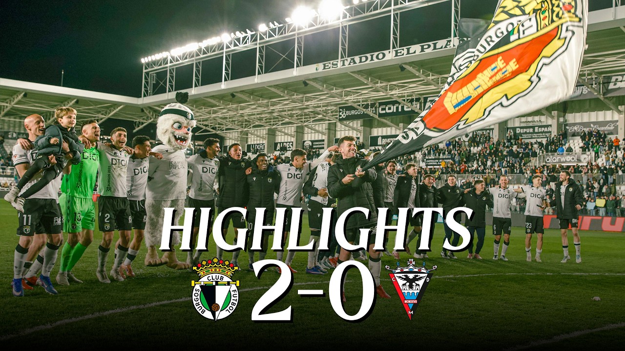 HIGHLIGHTS | BURGOS CF 2-0 CD MIRAND&Eacute;S | LALIGA HYPERMOTION 25/26