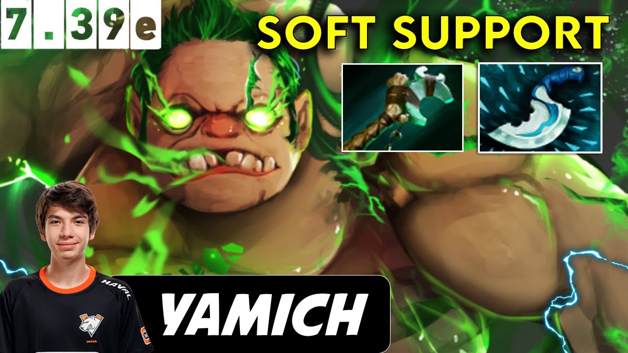 Yamich Pudge Soft Support - Dota 2 Patch 7.39e Pro Player Full Gameplay