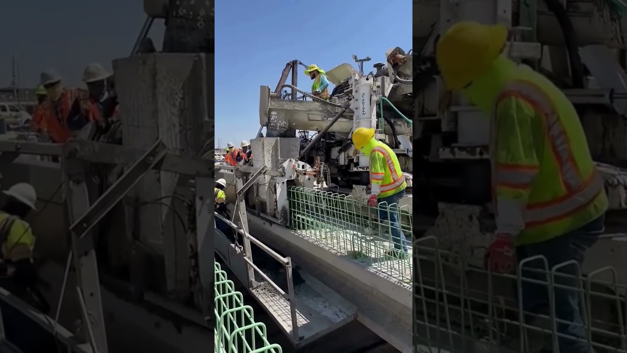 tomatic concrete pouring