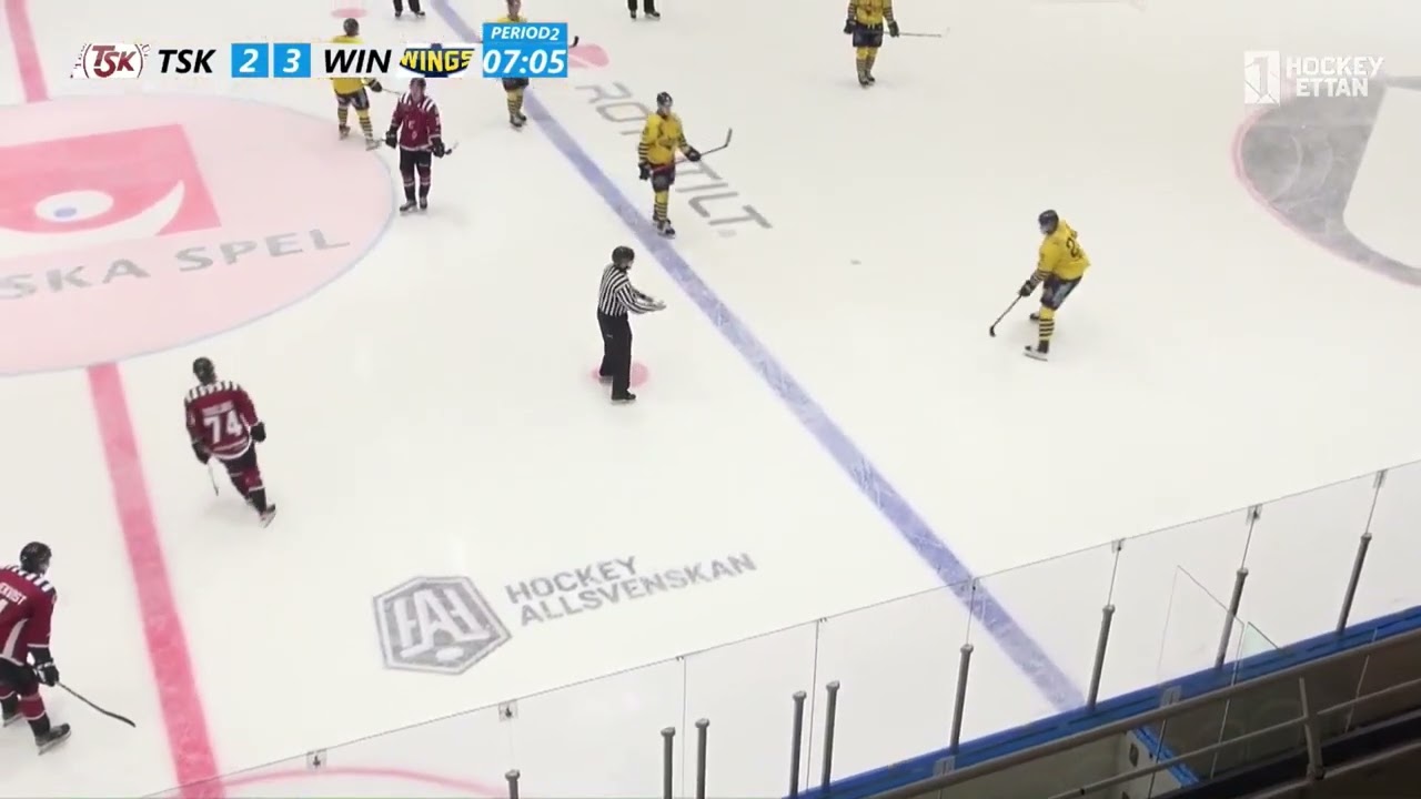 Hockeyettan Norra Vår Omg 4 2023-01-14 Tegs SK Hockey vs Wings HC Arlanda P2