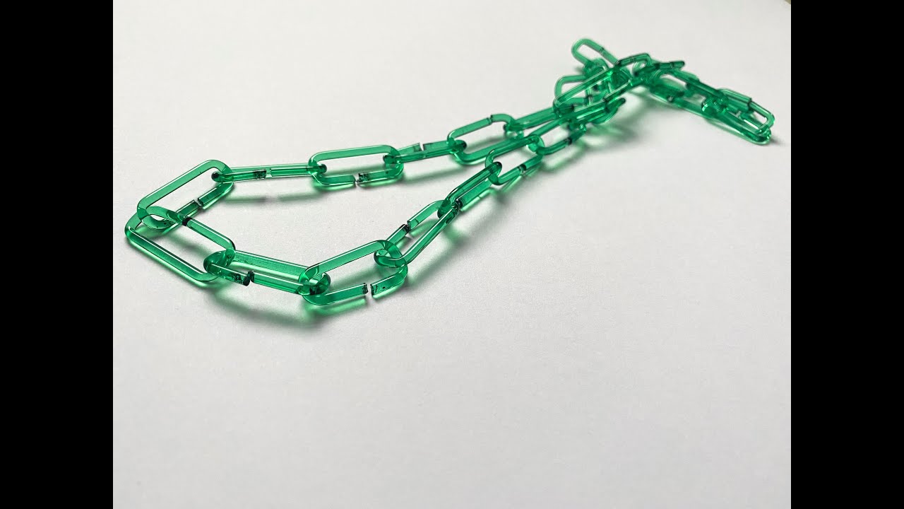 How to Make a Glass Chain Using a Candle Flame-Part 2