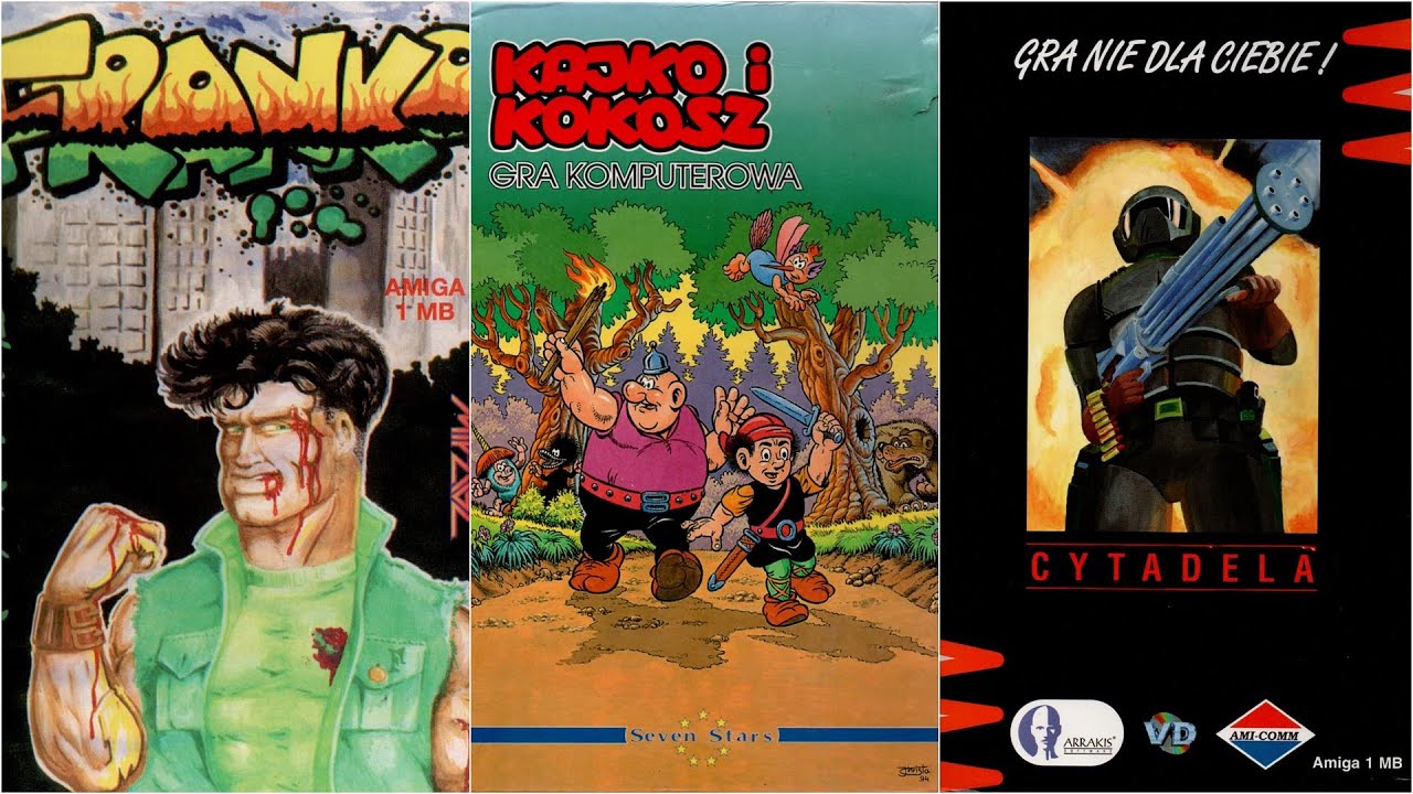 Borsuk Retro Gry TV: AMIGA - Przegląd Polskich Gier #1 (Shity i Hity + Gość: WOJT)