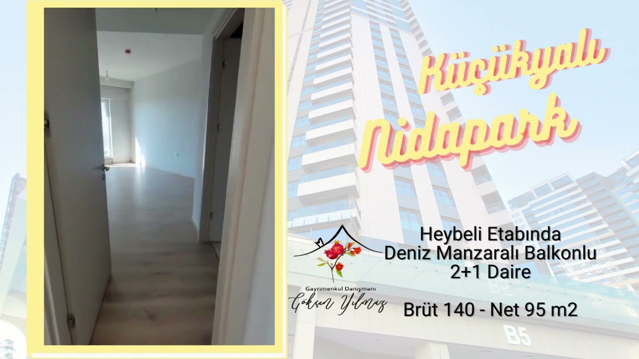 Küçükyalı Nidapark'ta 2+1 Daire