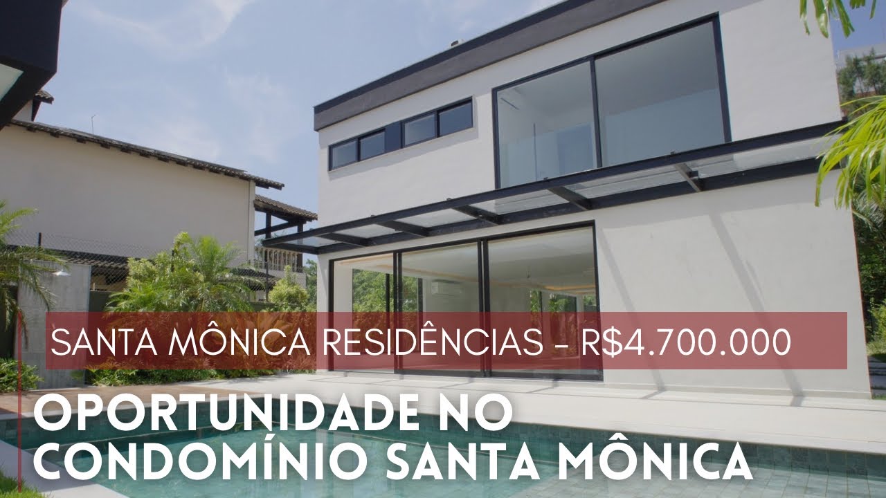 CASA DUPLEX COM 410 M² - CONDOMÍNIO SANTA MÔNICA RESIDÊNCIAS - BARRA DA TIJUCA | PRÁTICA CONSULTORIA