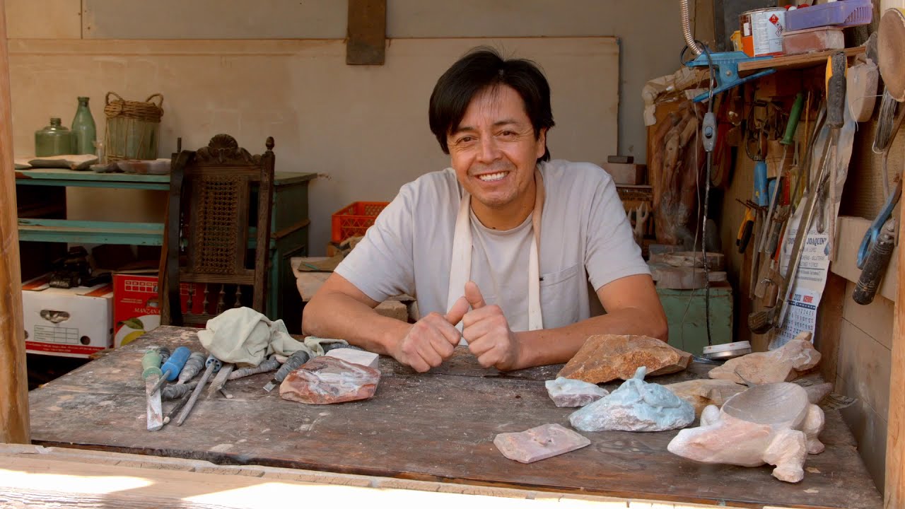 Visita al taller de un artesan@... Nelson Castillo