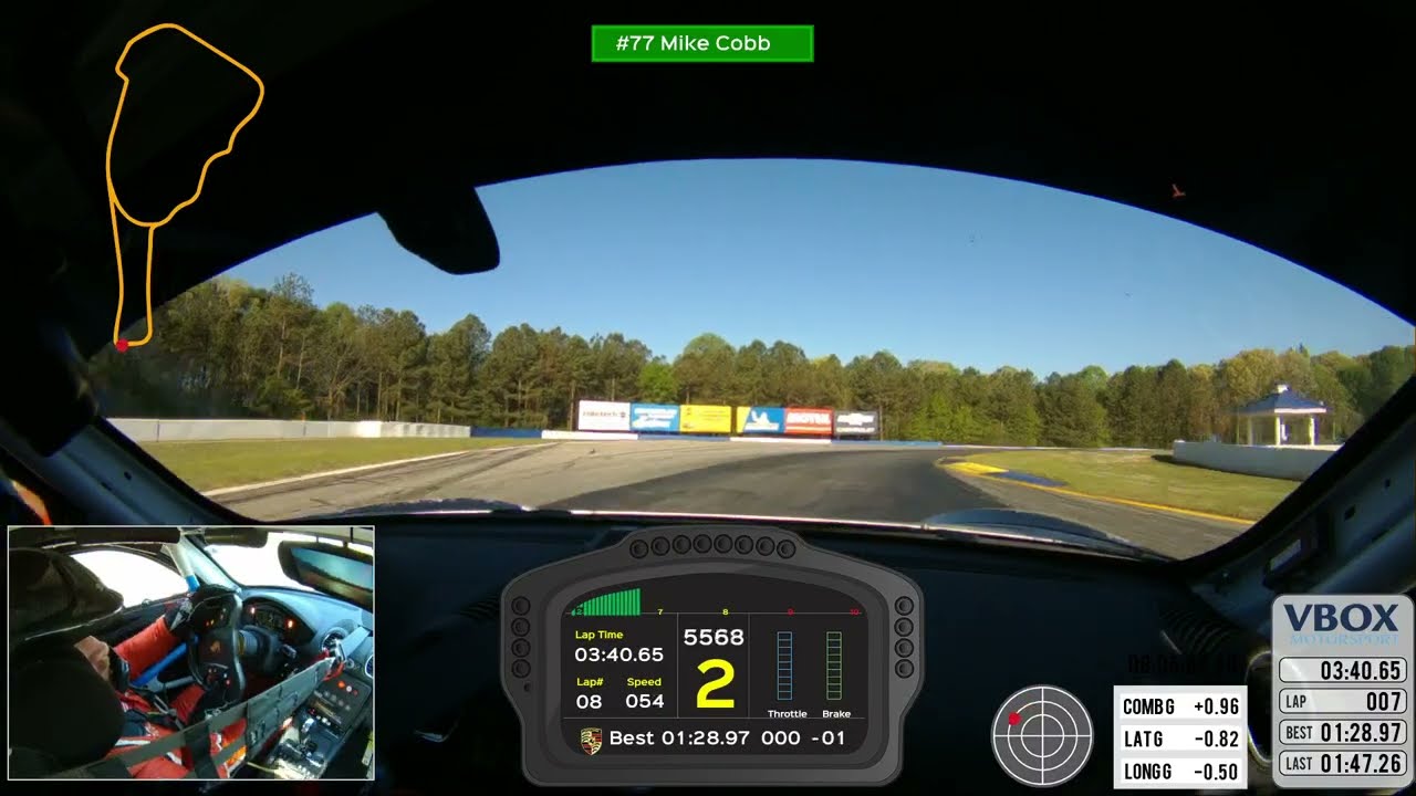 Tyler Hoffman - Porsche 718 GT4 Clubsport MR @ Road Atlanta