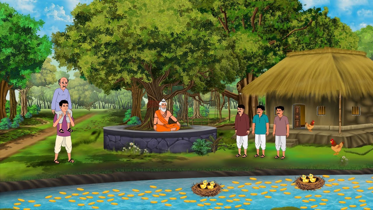 चार रूपये का तकदीर part 5 | Char rupaye ki takdir New moral story Hindi Cartoon Kahani Motivational