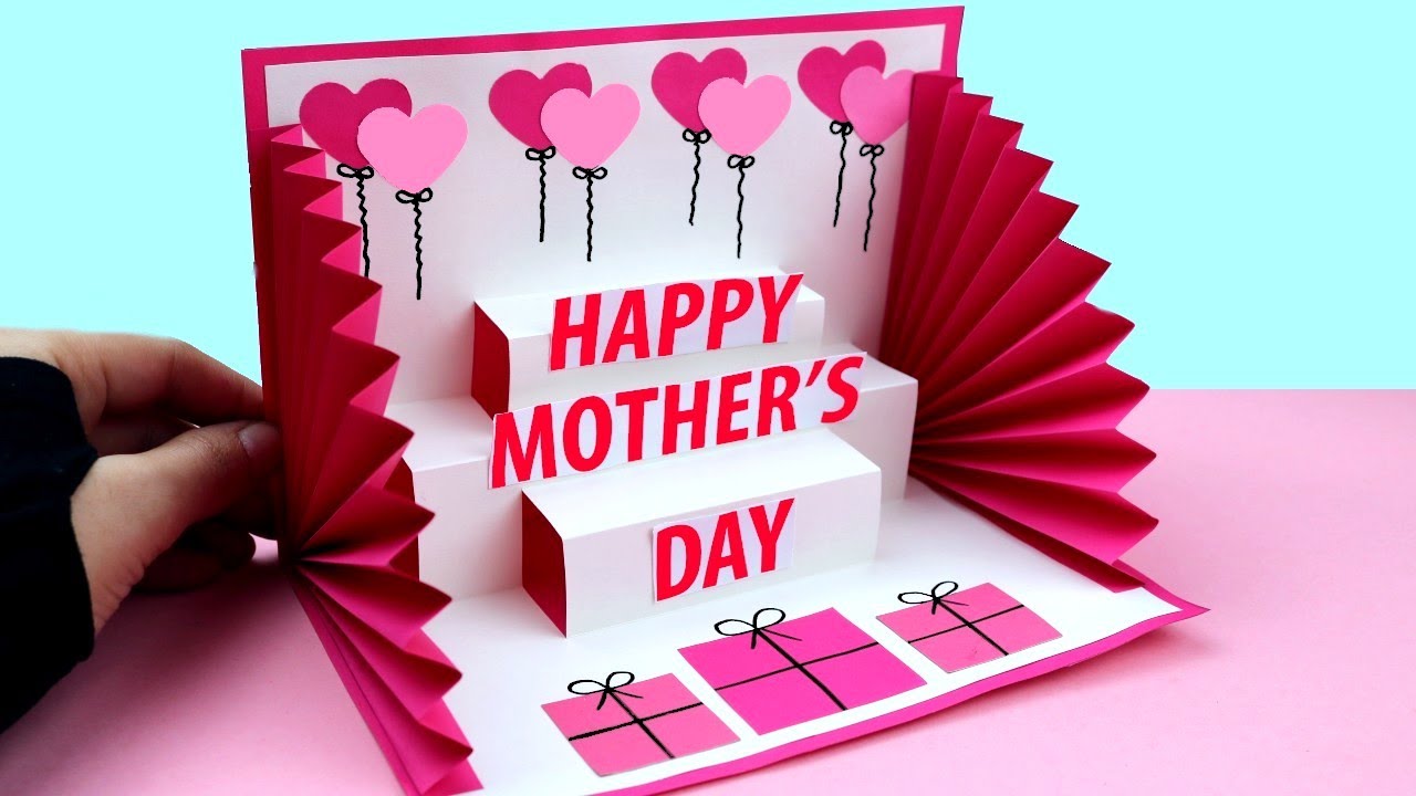 Beautiful Mother's day Greeting Card Idea  | Mother’s day POP-UP card |2025