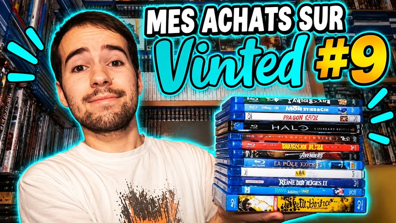 MES ACHATS SUR VINTED #9 (100% BLU-RAY)
