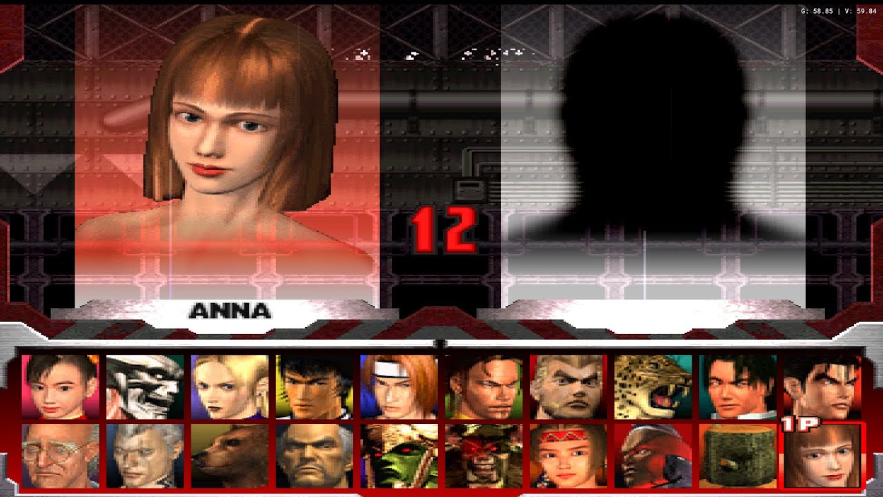 Tekken 3 - Anna Williams (Arcade Mode)