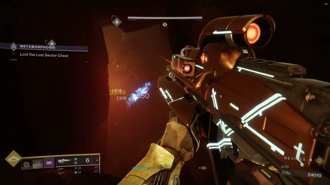 Destiny 2 - Lost Sector Metamorphosis Master Solo Flawless (Easy way)