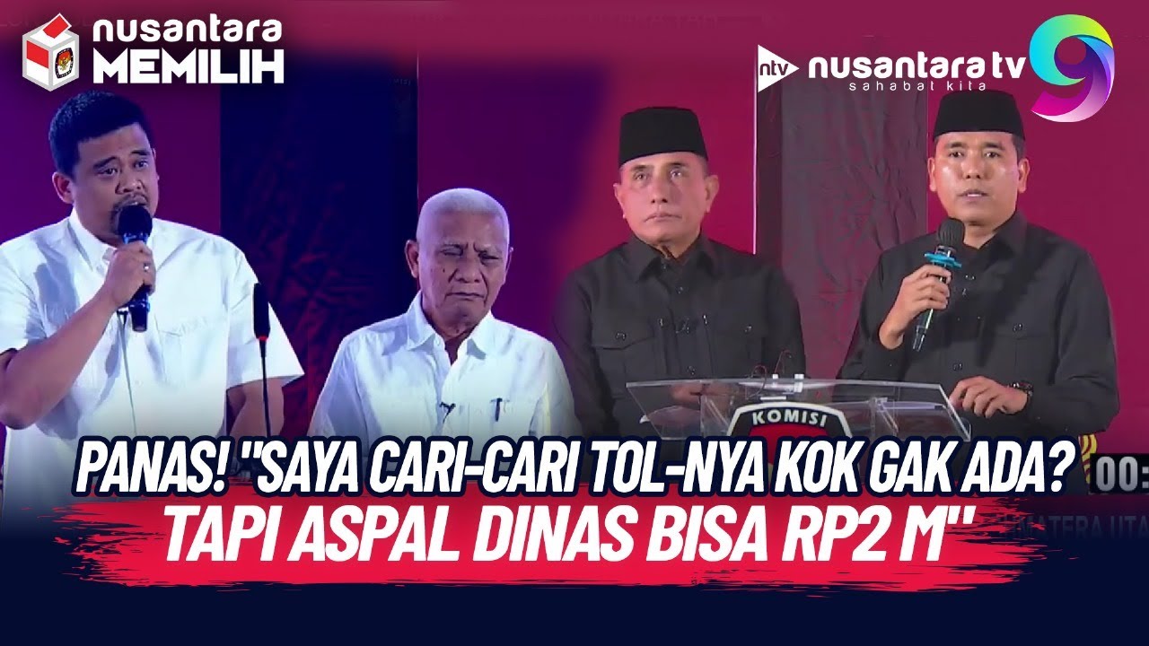 JLEB! Bobby Nasution Sindir Keras Edy Soal Tol: Saya Cari-cari Batu Tol-nya Kok Gak Ada | NTV