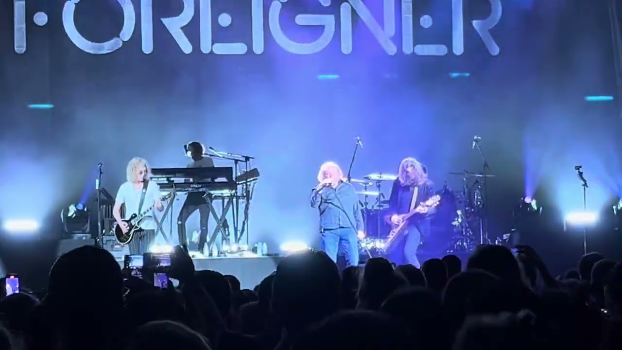 Foreigner with Lou Gramm Live at Espaço Unimed, São Paulo, Brazil May 10, 2025