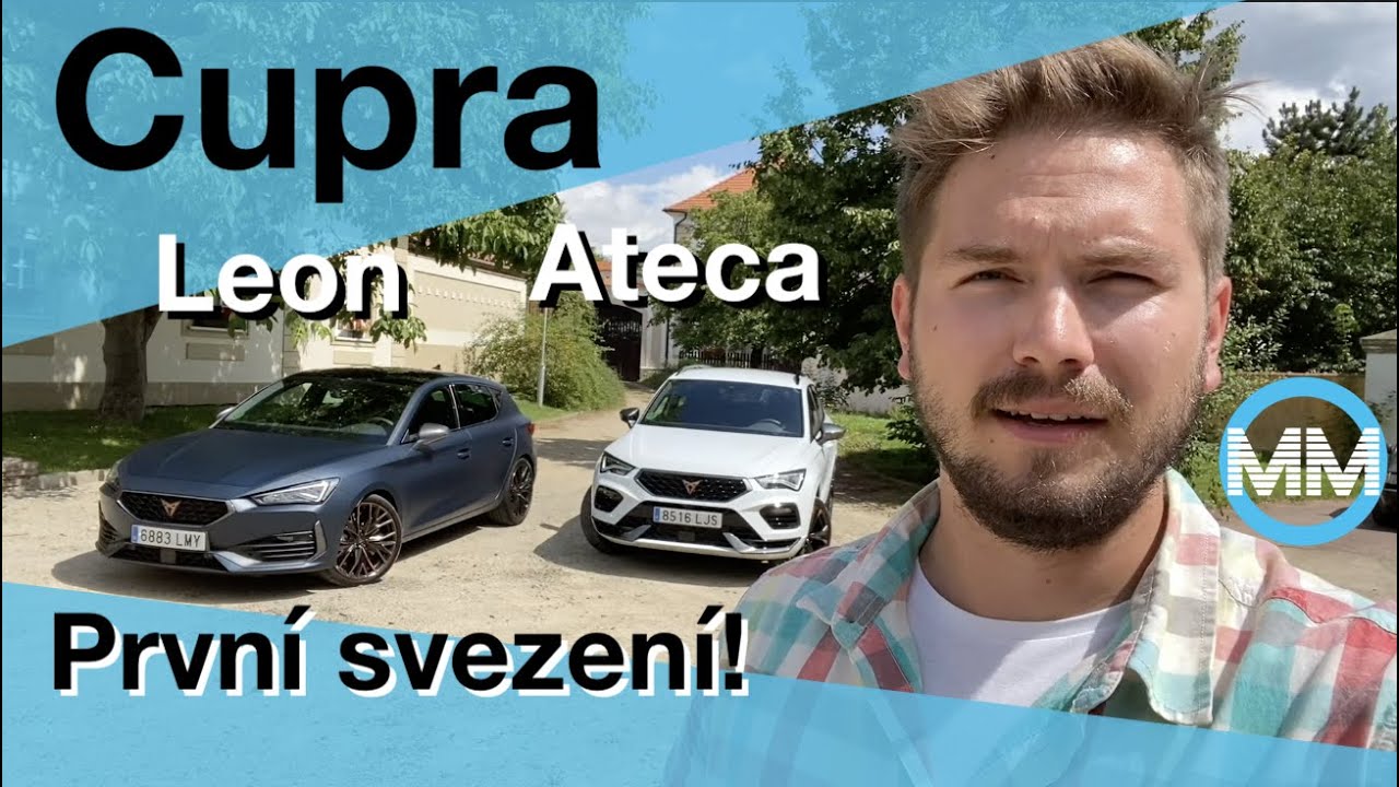 TEST - Cupra Leon + Cupra Ateca - STEJNÁ KREV, JINÉ CHARAKTERY. 300 KONÍ. JEZDÍ BOKEM? CZ/SK