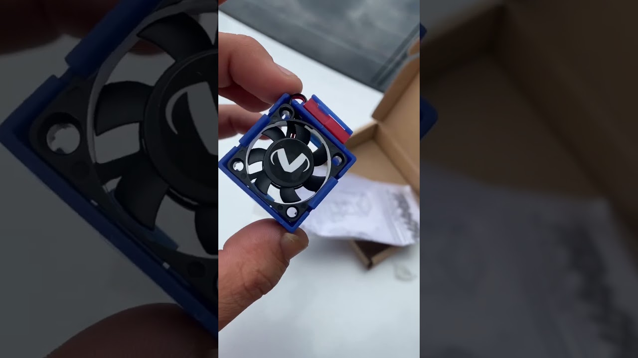 Traxxas ESC Cooling Fan Unboxing