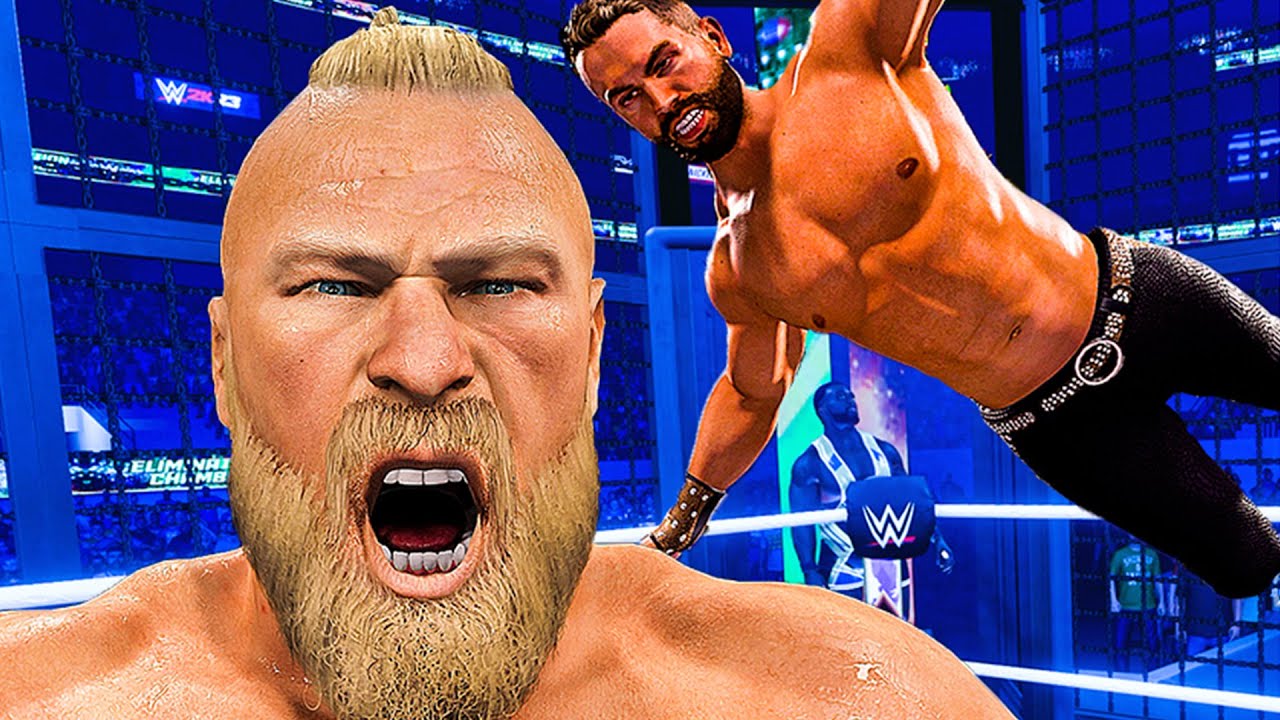 I Let A Wrestler Draft My WWE 2K23 Elimination Chamber!