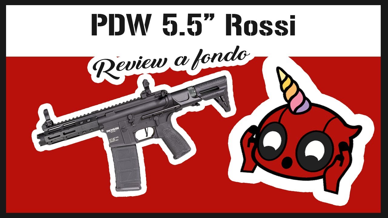 AIRSOFT REVIEWS - PDW Rossi | Personal Defense Weapon | Rossi Airsoft gun