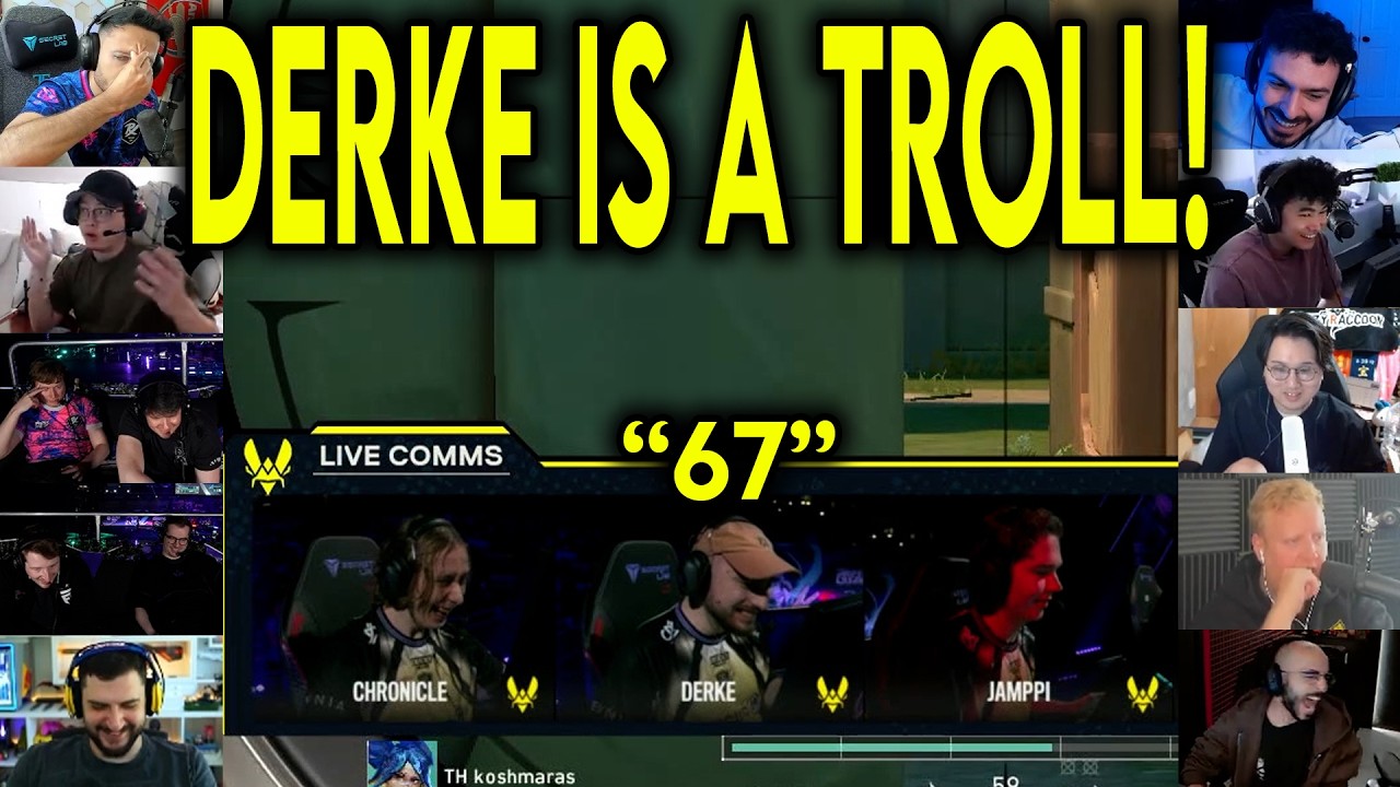Valorant Streamers React To VIT Derke Saying : 