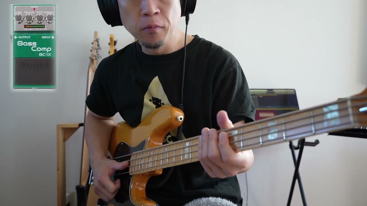 BOSS BC1-X  Bass compressor 江川ほーじんスタイルスラップ