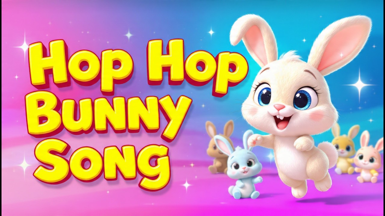 Bunny Songs for Toddlers Fun | Funny Rabbit Nursery Rhyme and Bunny Dance Kids Music