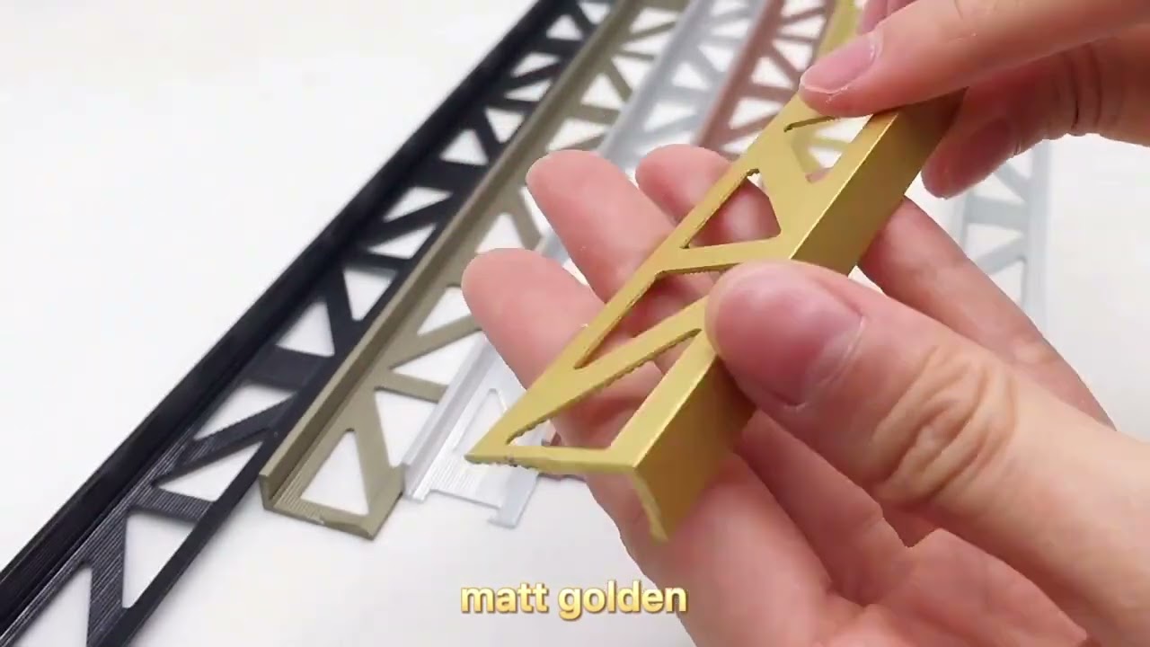 L-shape tile trim