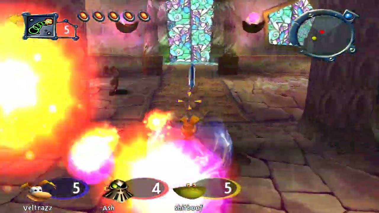 Rayman M/Arena Online - Gemstone Fiesta in a chaotic manner