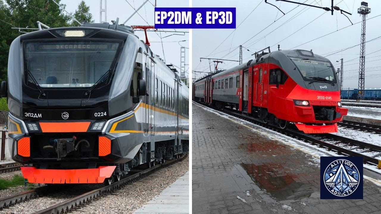 Российские электропоезда ЭП2ДМ и ЭП3Д становятся полностью пригородными
