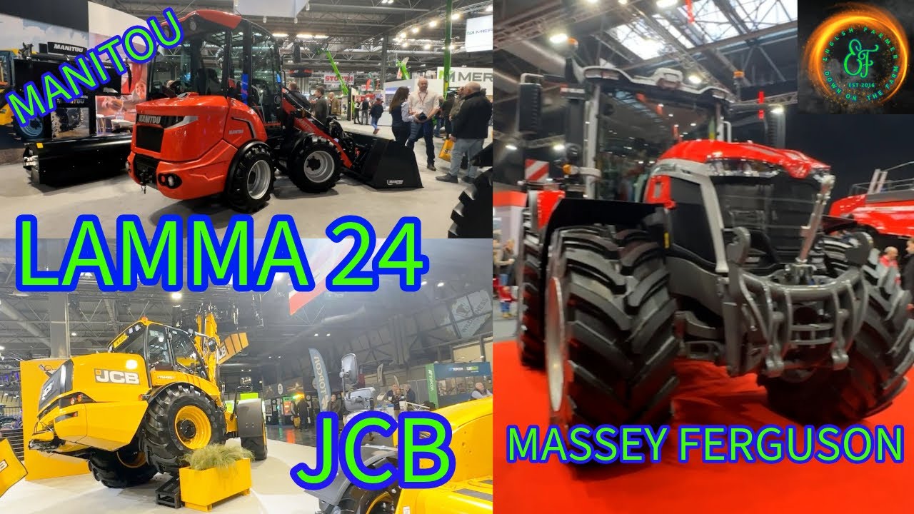 JCB|MANITOU|MASSEY FERGUSON AT LAMMA 24|NEC BIRMINGHAM
