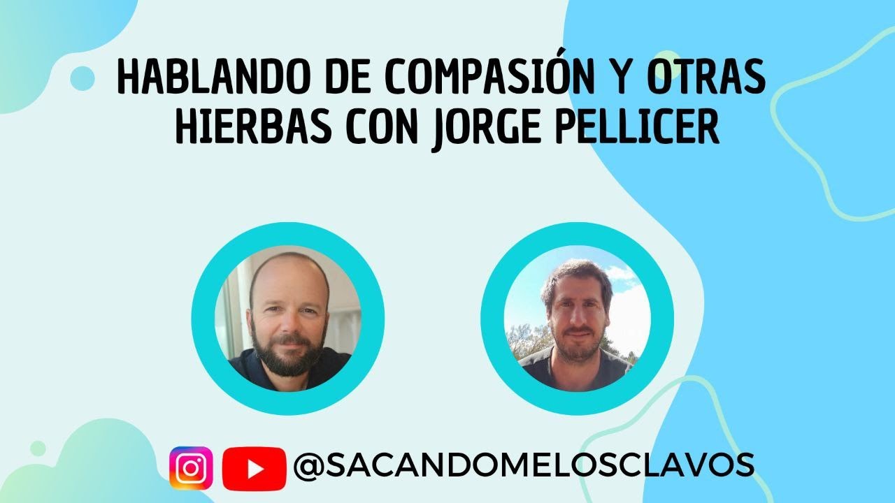 Hablando de compasión y otras hierbas con JORGE PELLICER