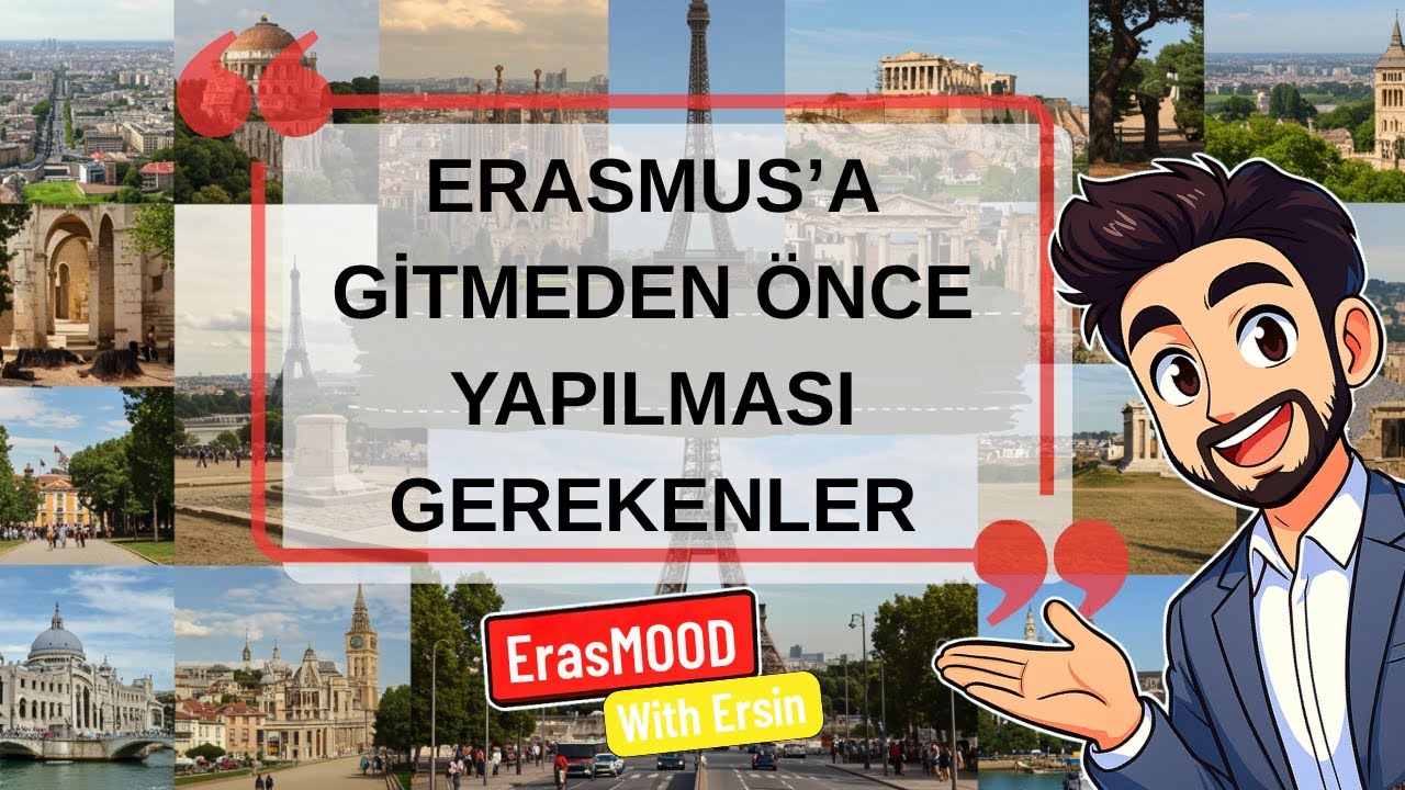 Erasmusla Yurtdışına Çıkmadan Önce Yapılması ve Bilinmesi Gerekenler | ALMANYA'da Erasmus