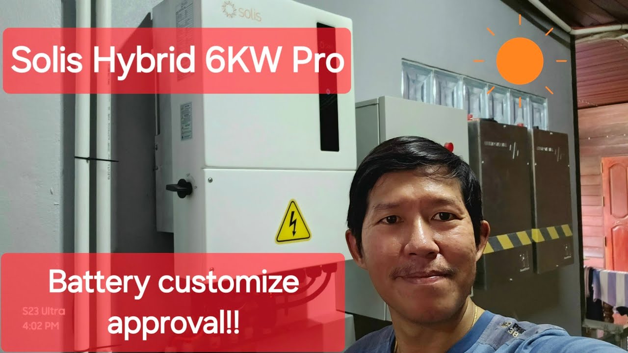 ตัวฆ่า! New! Solis Hybrid 6KW Pro ฟังก์ชันสุดแจ่ม