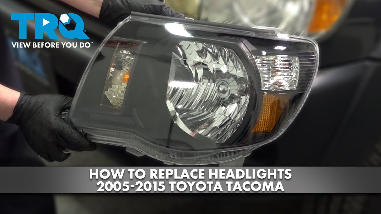 Как заменить фары на Toyota Tacoma 2005-2015
