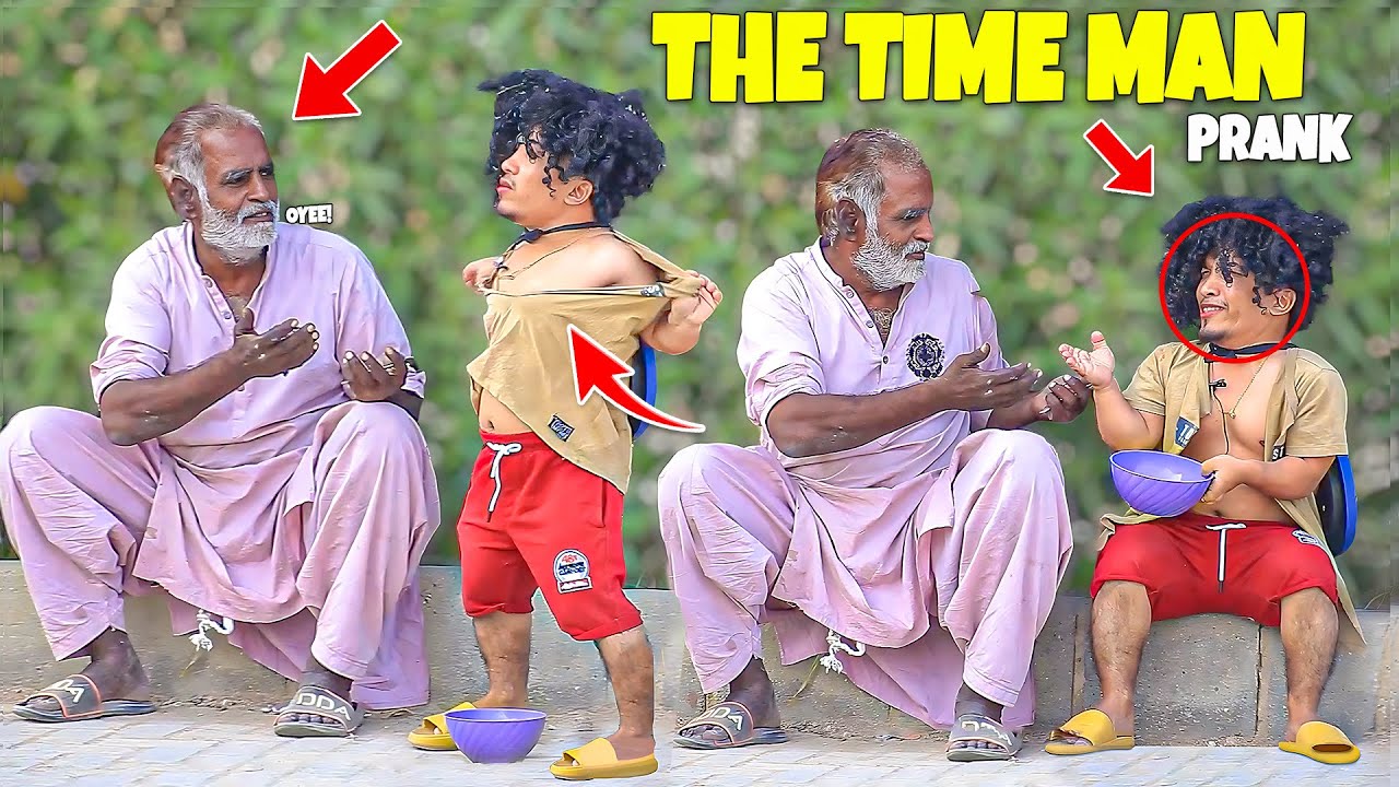 THE TIME MAN PRANK - | @NewTalentOfficial
