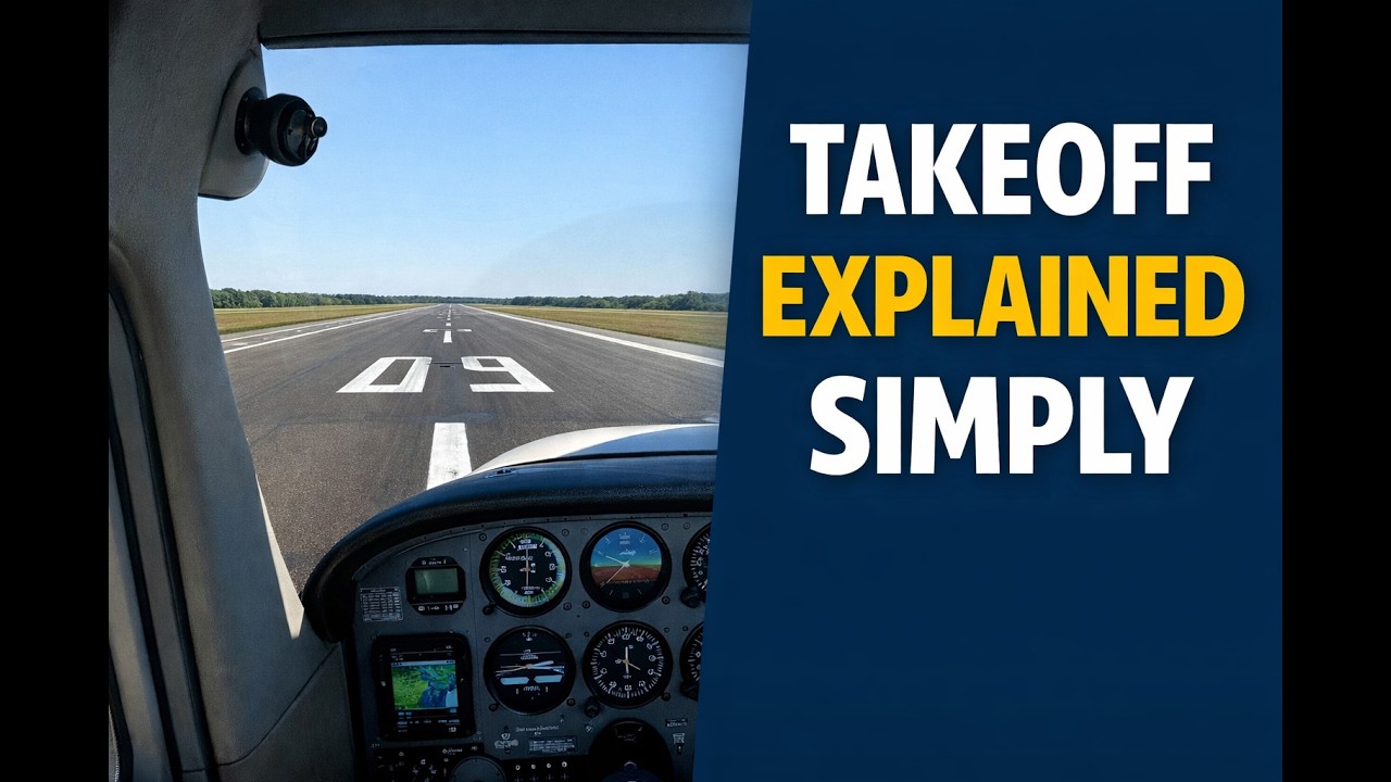 How to Take Off in the Cessna 172 (Beginner Friendly)