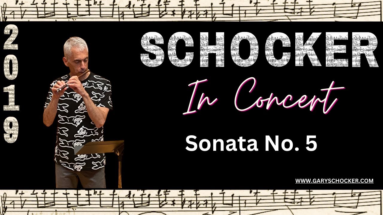 Sonata No. 5 for Piccolo (Published) - 2019 Performance