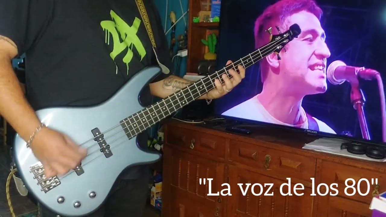 La voz de los 80 - Cover bajo (Banda los 4 Luchos) Tributo a los Prisioneros 