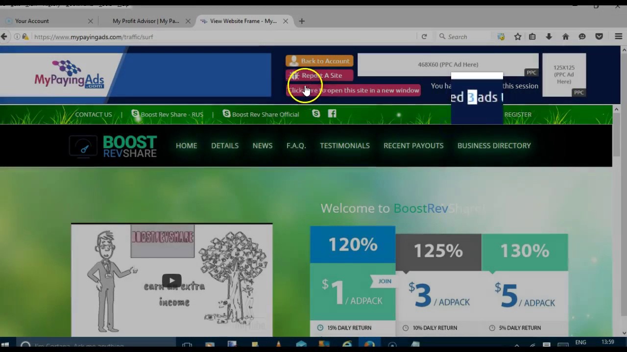 Surfing Ads