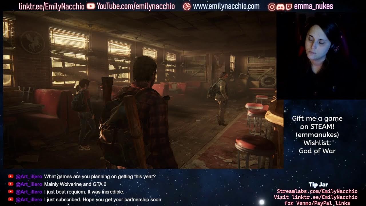 Launch Ignition! emma_nukes is playing a new round of TLOU on HARD