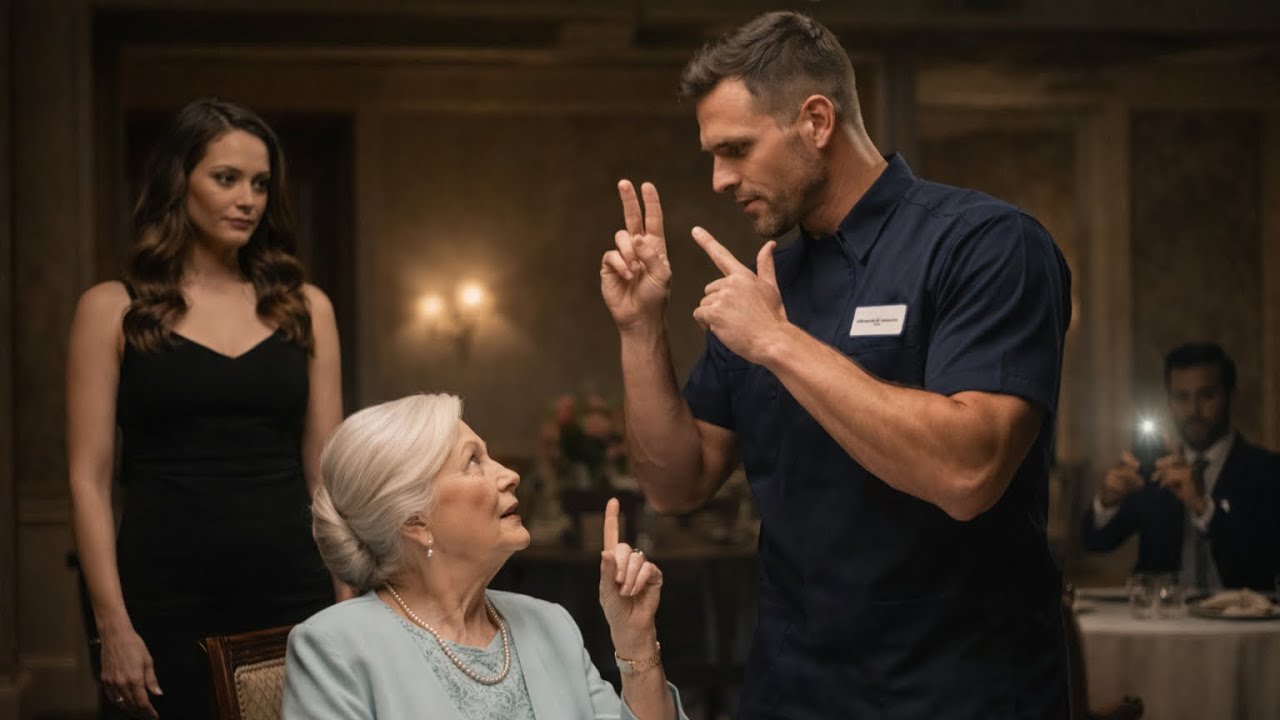 Single Dad Janitor Greeted Billionaire's Deaf Mother - His Sign Language Left EveryoneSpeechless