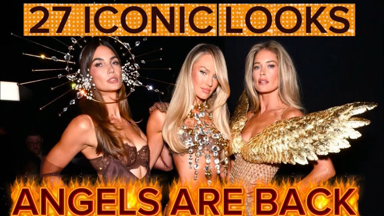 🔥✨27 BEST Victoria’s Secret 2025 Looks | The ANGELS Are Back💕🪽