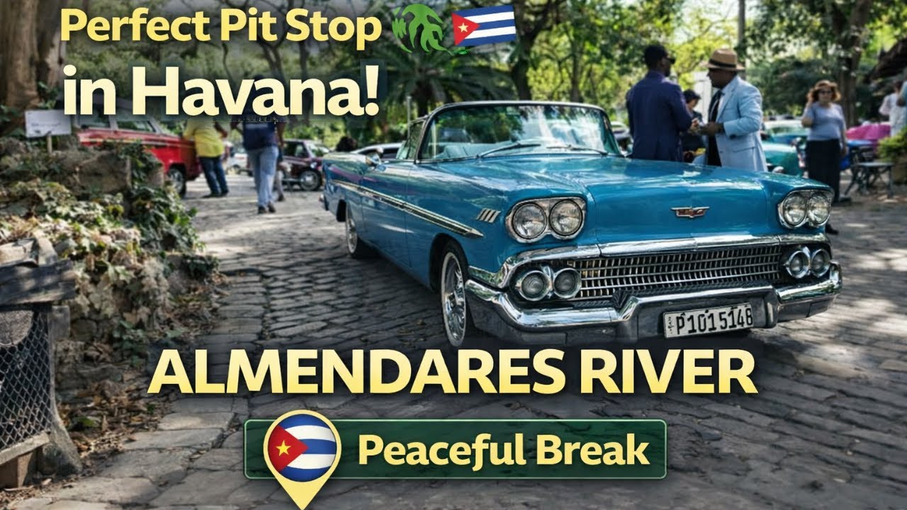 Perfect Pit Stop 🌿 | A Peaceful Break by Havana&rsquo;s Almendares River