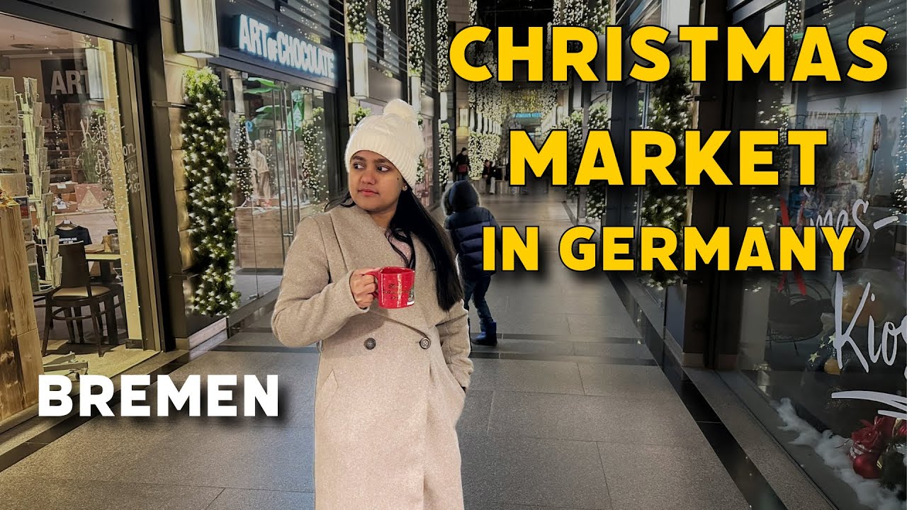 Christmas Market in Germany | Bremen Christmas Market #germanvlog #malayalamvlog #christmas #food