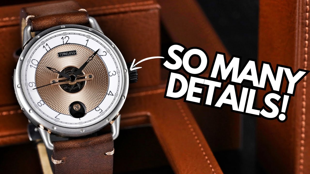 The Timeless HMS - Beautiful Guilloche Dial!