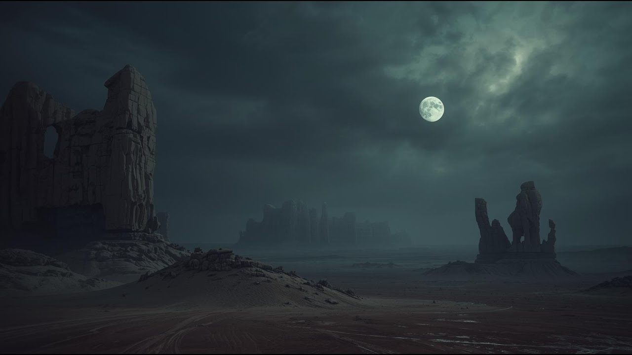 Alien Desert Ambience – Mysterious Sci-Fi Music for Focus